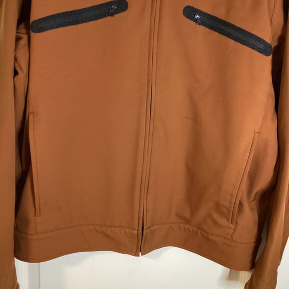 Blurr Men's Casual Brown Outerwear Jacket Size M  Pockets Regular Fit - Picture 4 of 14